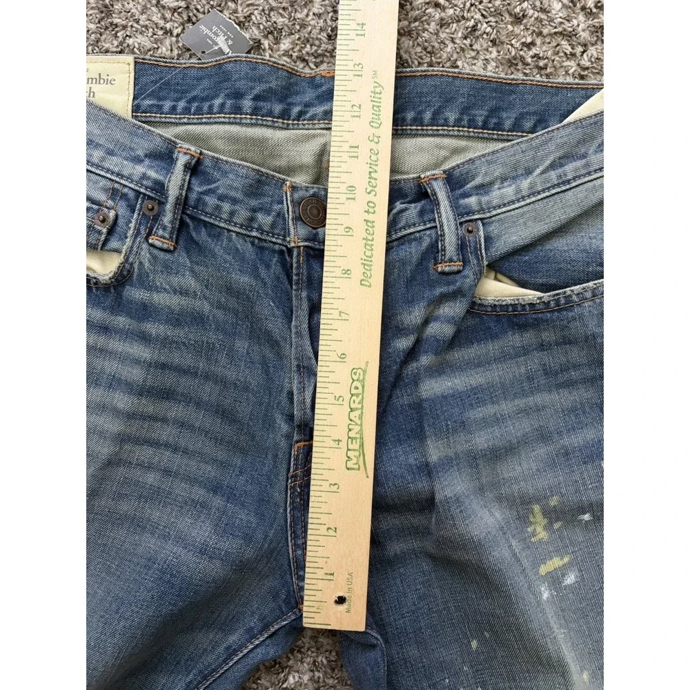 Abercrombie & Fitch Jeans Men's 36x32 The AF Skinny Fit Distressed NWT